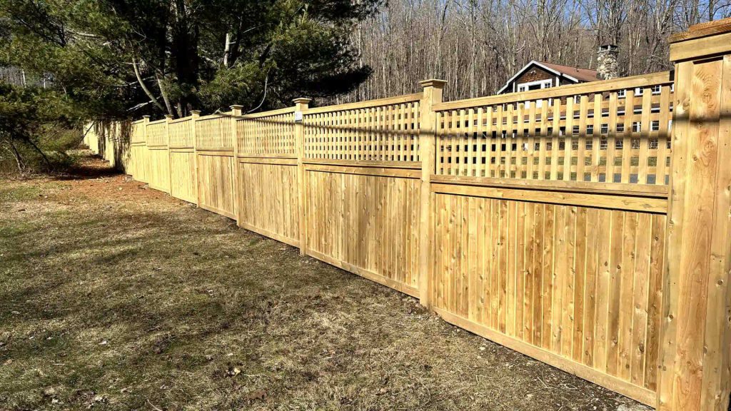 Wood Fence Installation in Washington, CT